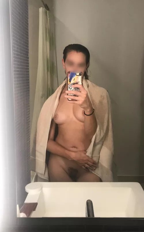 A hot shower is always a good idea.