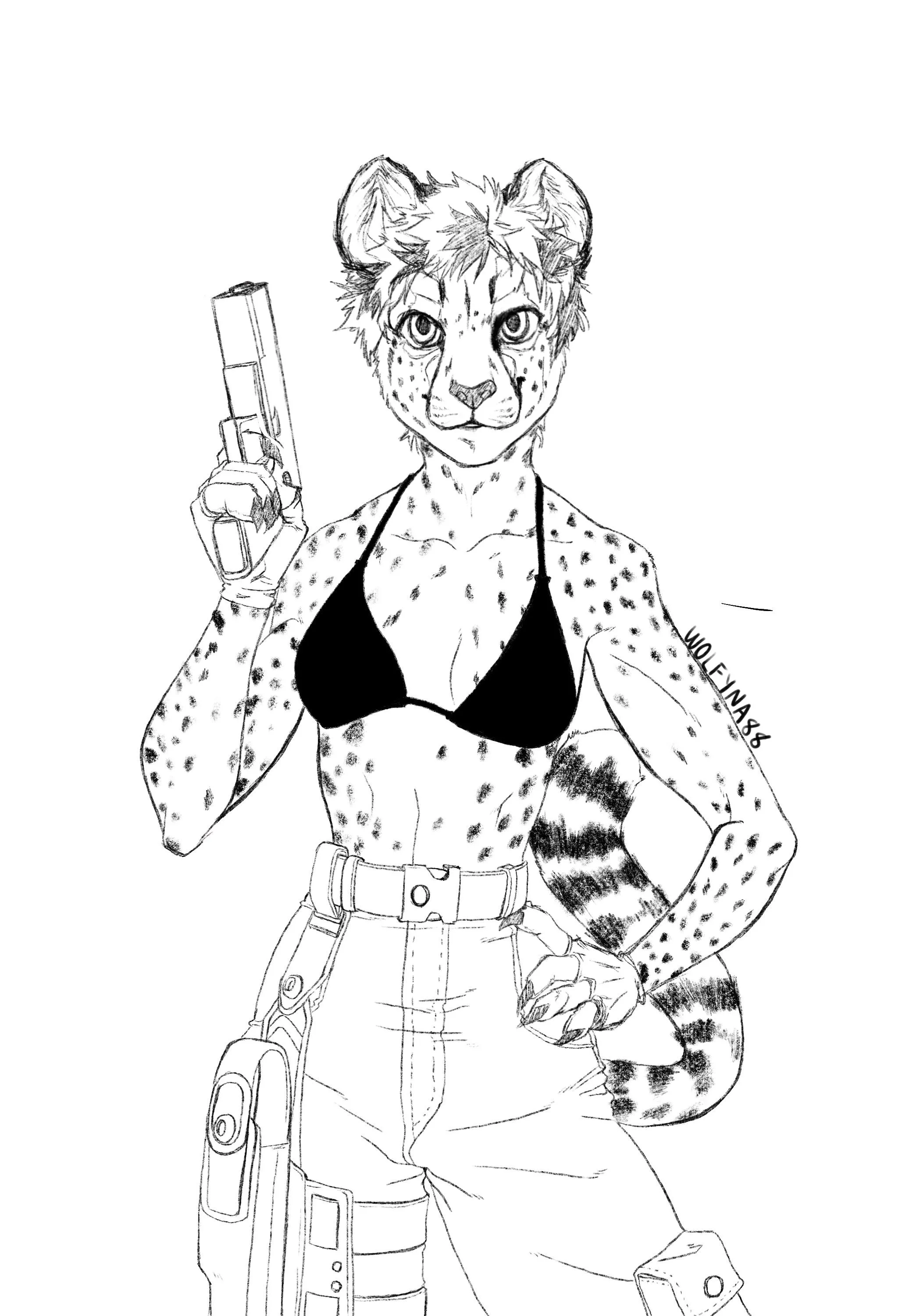 A (kinda) old sketch! I really liked the character so I might redraw her someday! :)