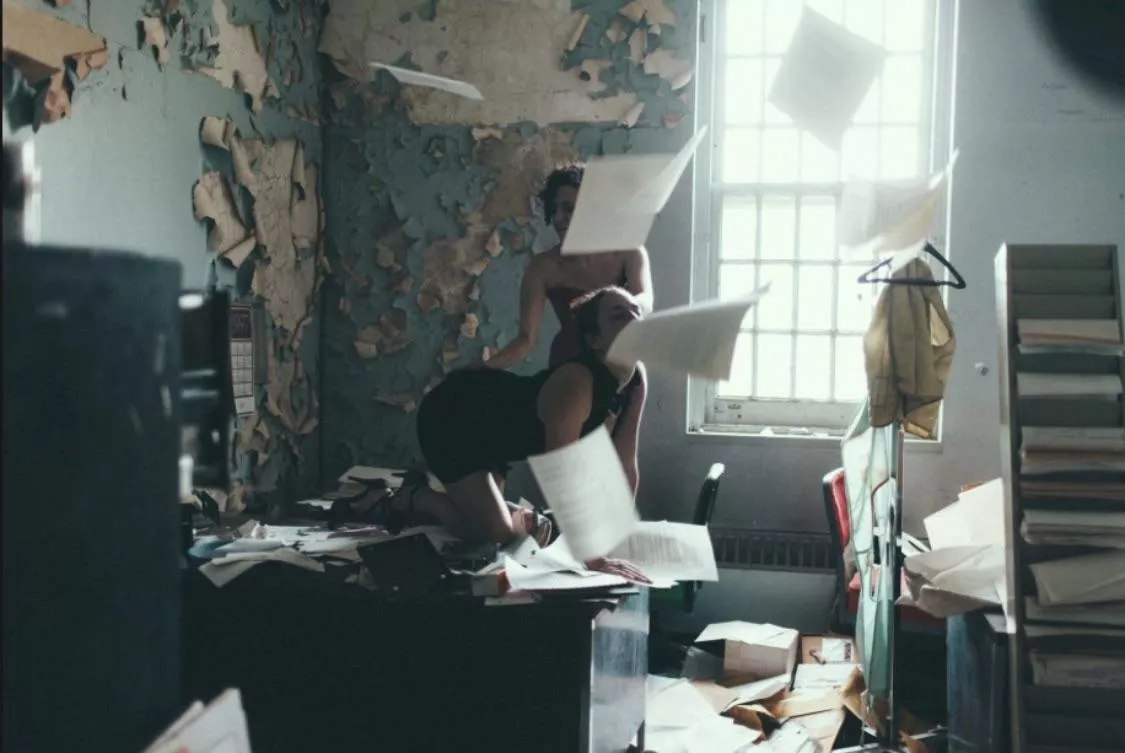 A kinky work environment. 🔥 A kinky work environment. 🔥