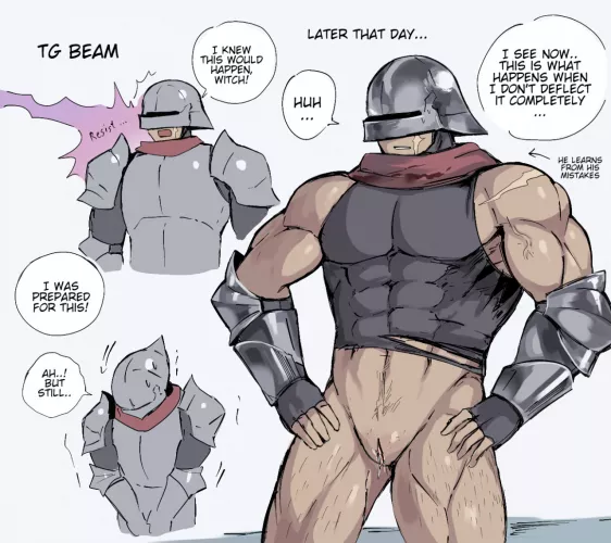 A Knight Who Resists TG Beam - by Mopan