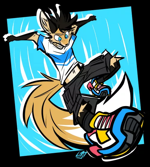 a lil gift for one fennec [by me]