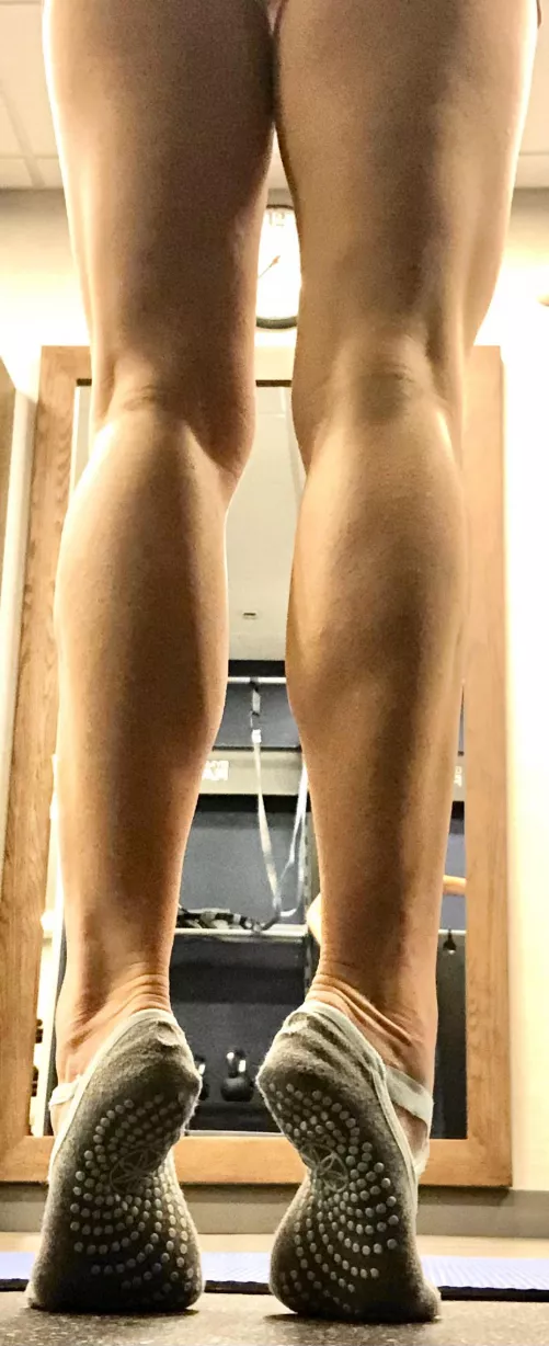 A little barre last night