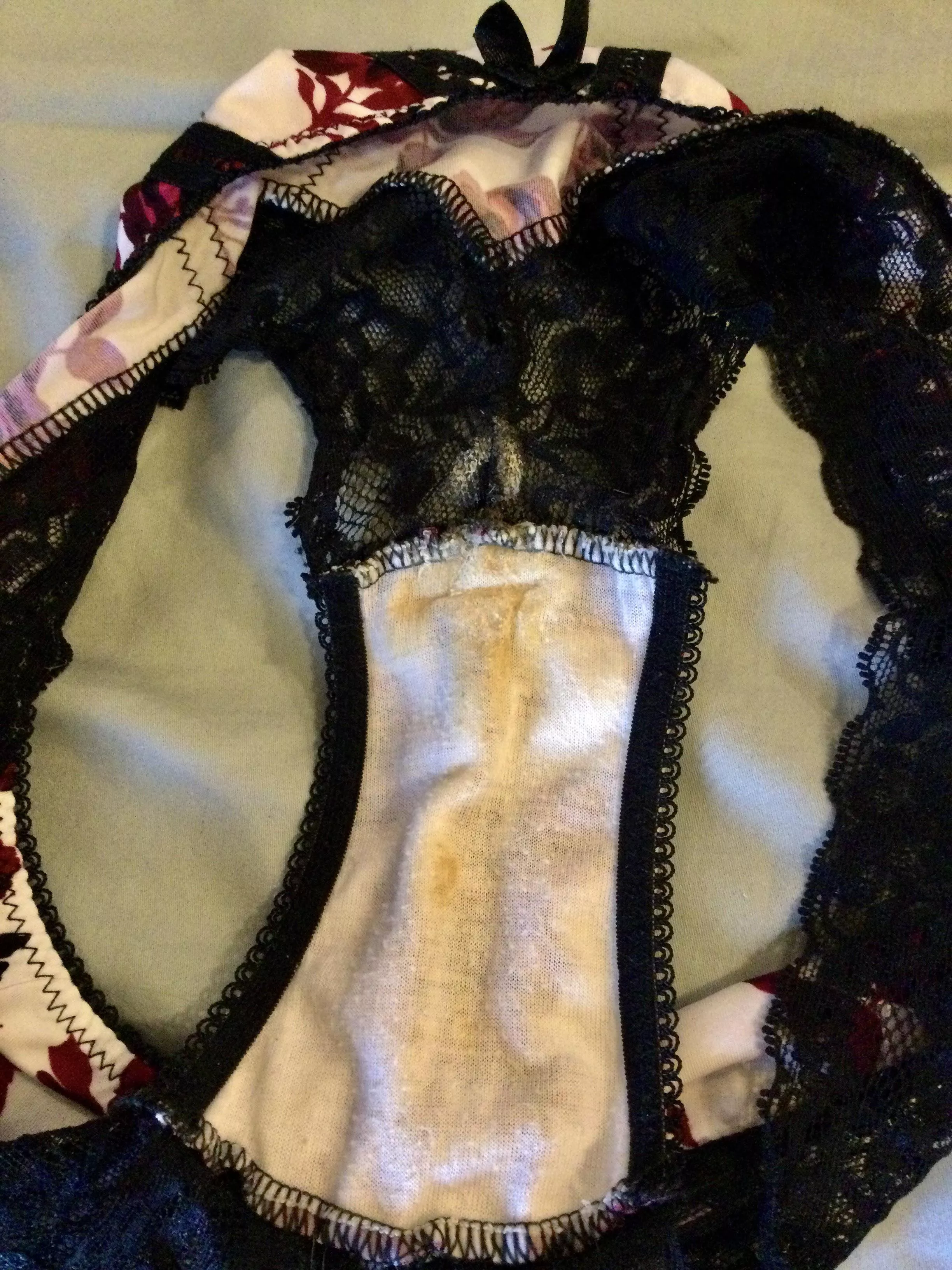 A little bit of creamy leftovers 😋