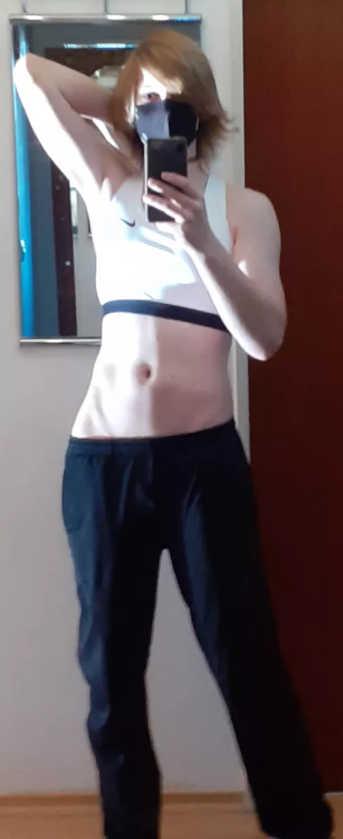 a little hrt for more confidence. My first pic ππ please be gentle