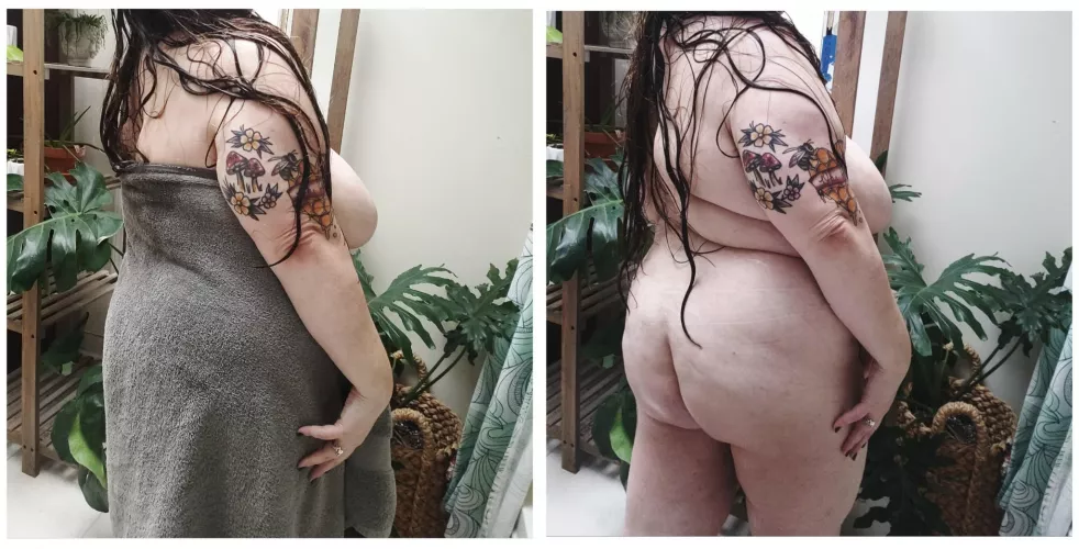 A little post-shower on/off.๐๐ฆ๐ฆ