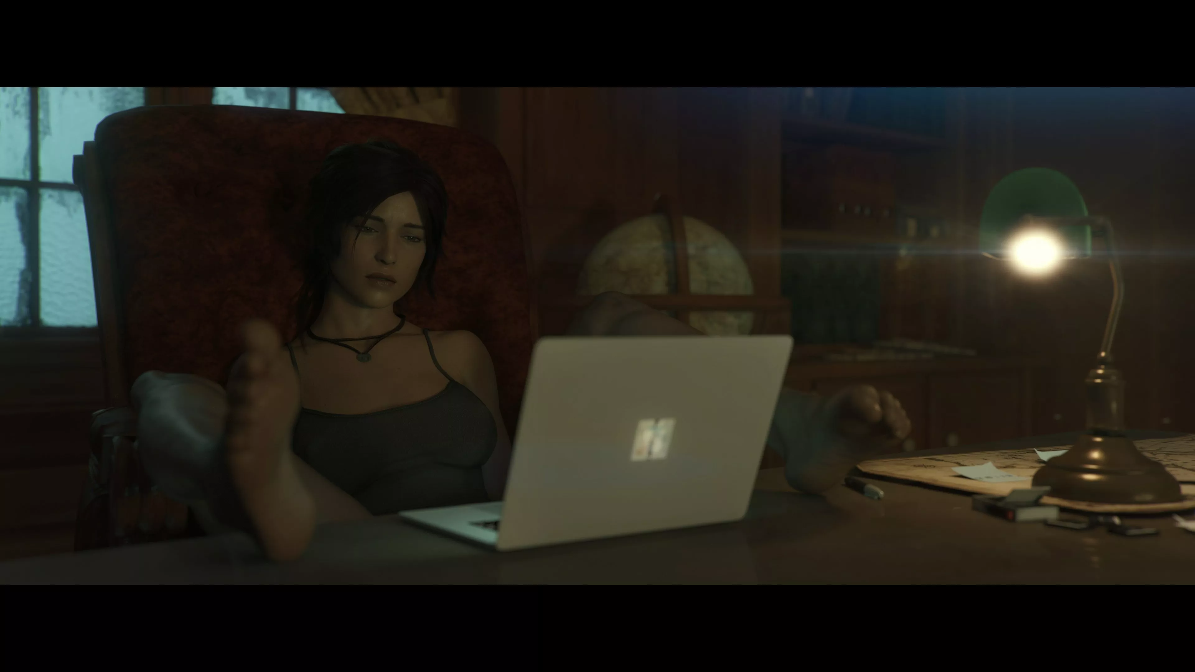 A little relaxation for Lara (Horizon Renders) A little relaxation for Lara (Horizon Renders)