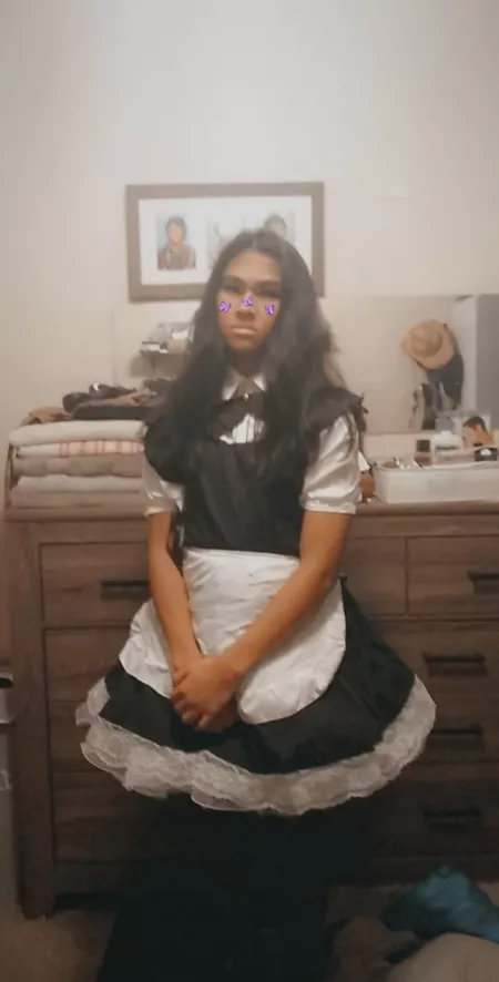 A maid costume ๐ A maid costume ๐