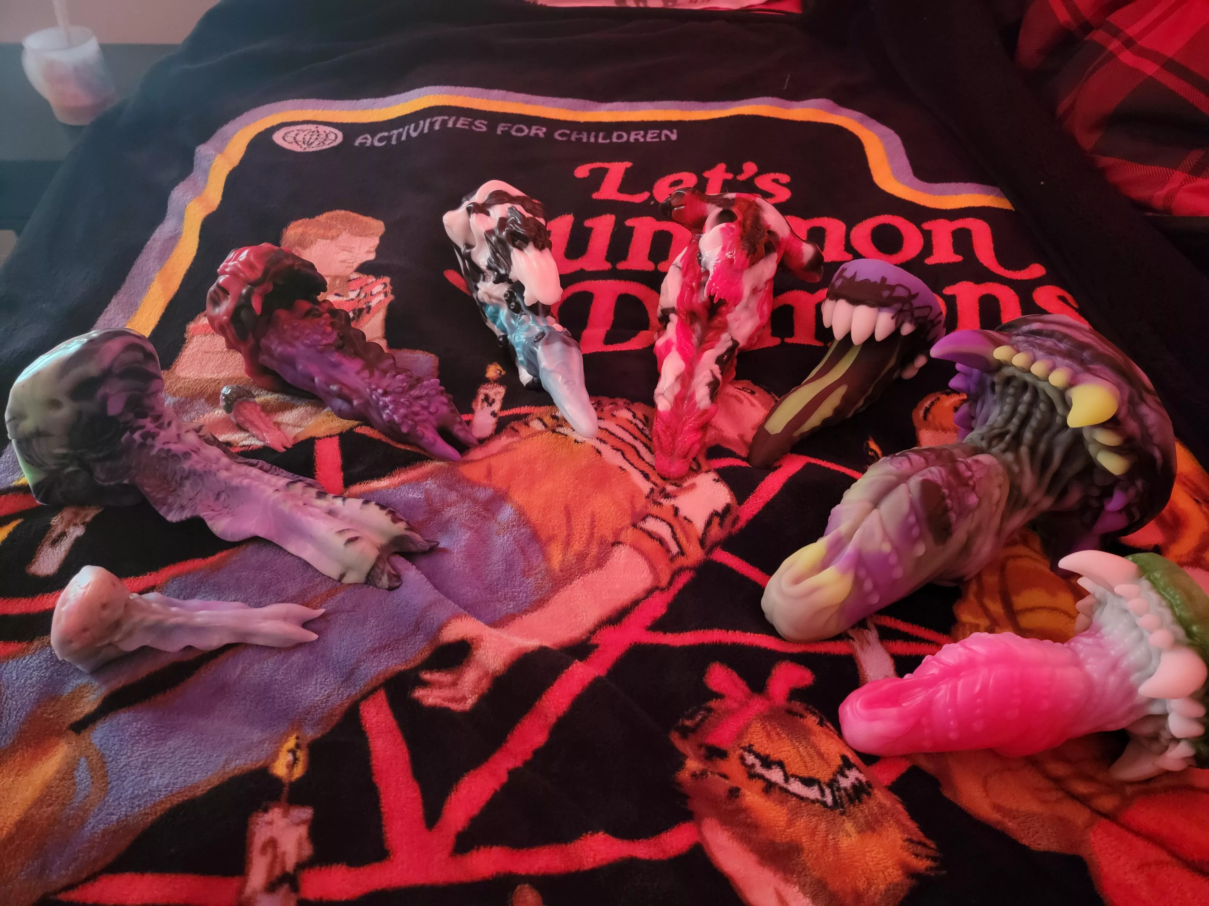 A more up to date Maw Monday pic 😋 still waiting on my Loki Slavermaw to come in, but here's everyone else!