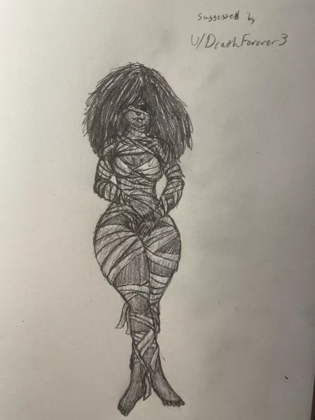 A Mummy Mommy, (OC artwork) A Mummy Mommy, (OC artwork)