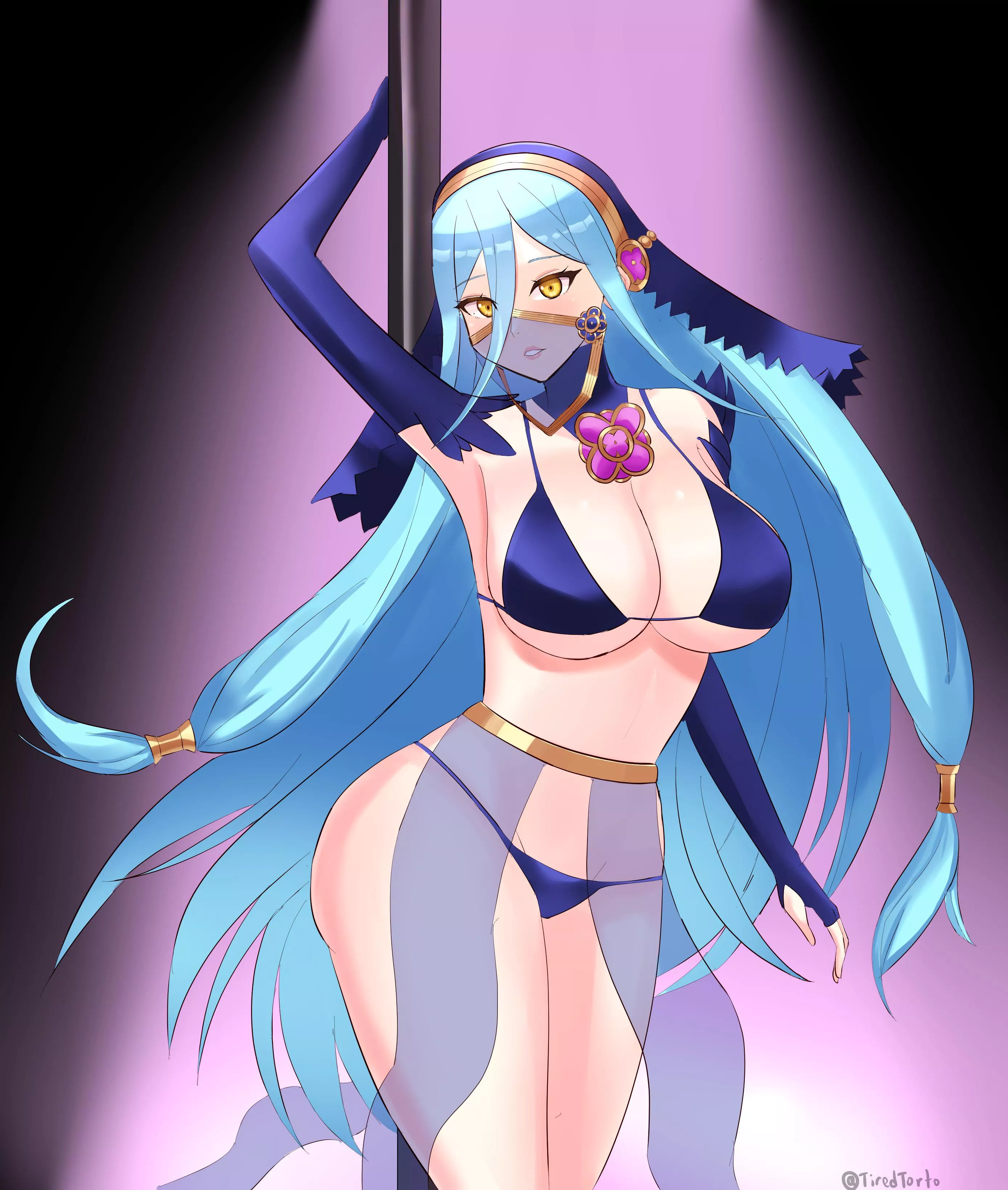 A Mysterious Stripper, It couldn’t be Azura (TiredTorto) A Mysterious Stripper, It couldn’t be Azura (TiredTorto)