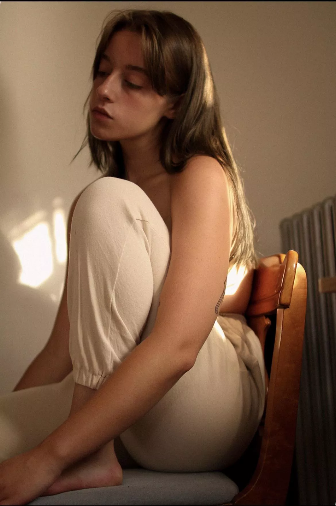 a nearly 2 year old self portrait