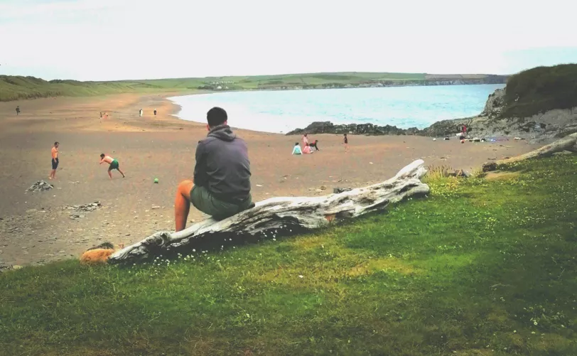 A nice day at the beach.