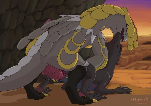 A nice sunset view for Kommo-o [MF] (T-Ace_Juice)