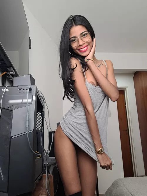 a nipple wants to come out haha