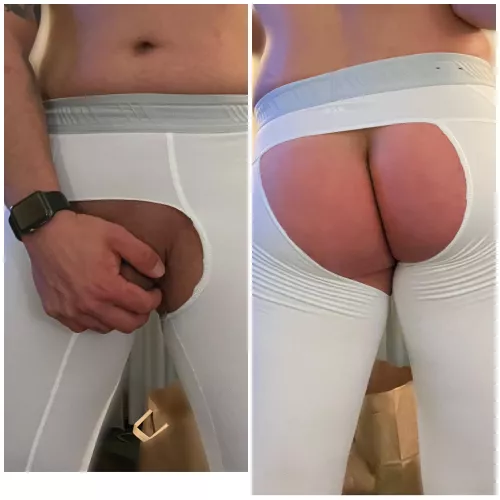 A personal attempt at making a pair of crotchless. How did they turn out?
