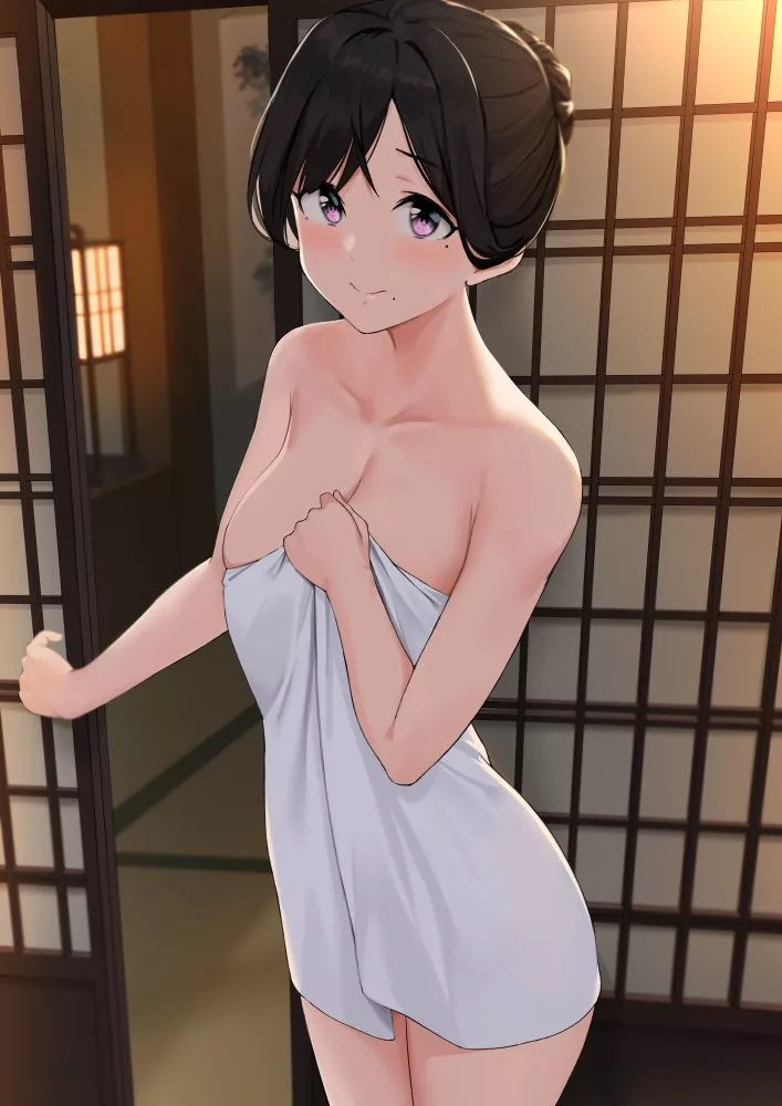 A private onsen visit. [Original]