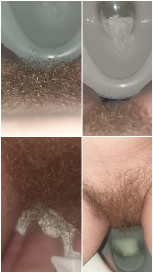 A quick wipe after my Gyno appointment !Even She Loves My Bush