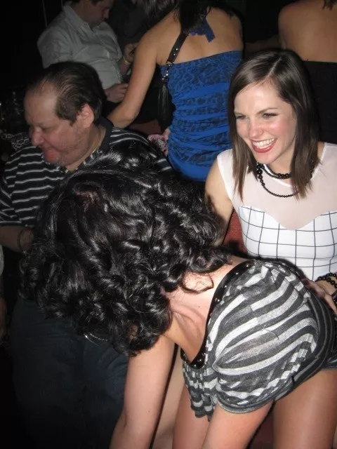 A rare photo of Bobbi at an awards after party