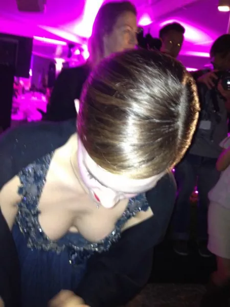 A rare view of Emma Watson's perfect cleavage A rare view of Emma Watson's perfect cleavage