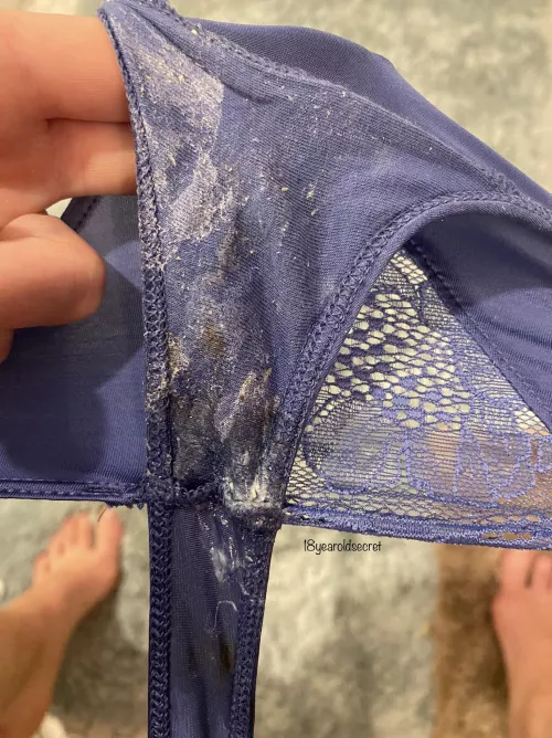 A recent creation from my messy college girl pussy;) [f] 💦