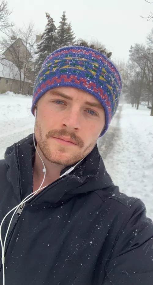 A reminder to be grateful that it wasn’t -18°(C) where you live today