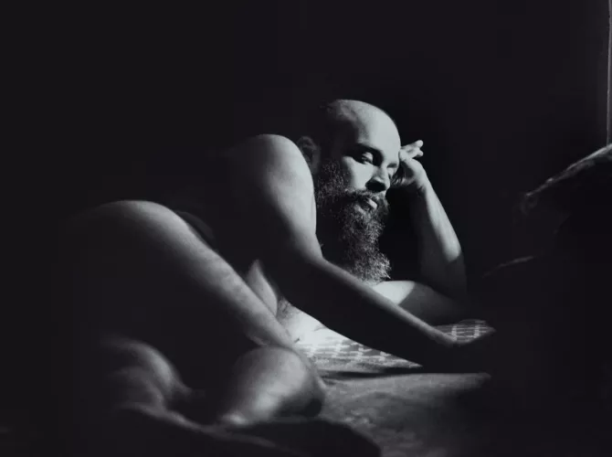 A self portrait i took in last lockdown