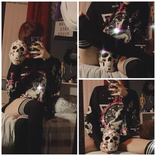 A skull is a great accessory 💕 A skull is a great accessory 💕