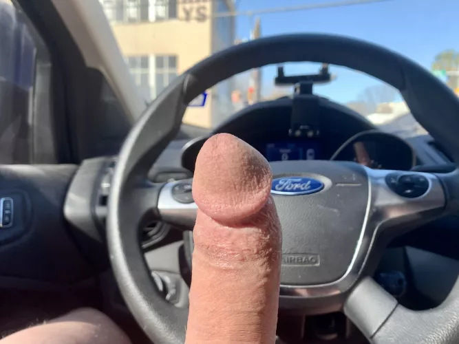 A sunny day is a perfect time for a naked drive