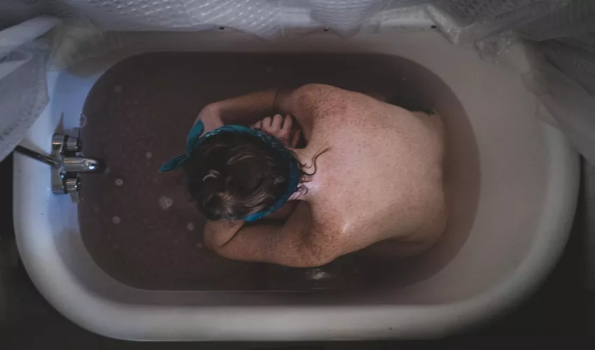 A tenacious and tenderhearted truth sits in a tepid tub under a trusted tripod.