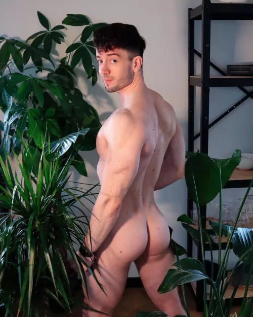 A Thick Muscled ass in the ‘Woods’