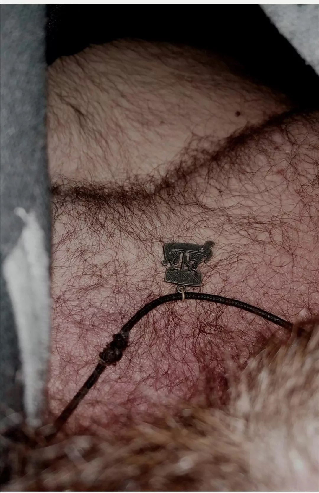 A view looking down my hairy chest... What do you think? A view looking down my hairy chest... What do you think?