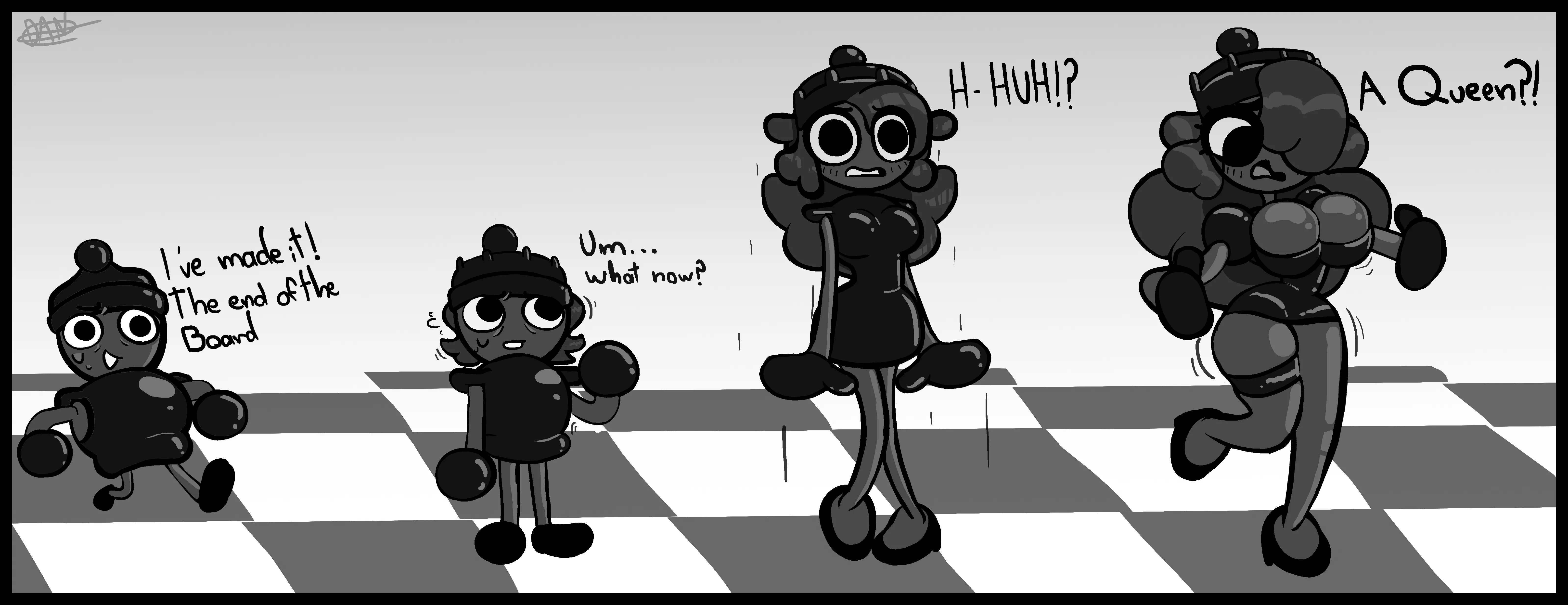 A Winning Strategy! (Pawn to Queen) (By me)