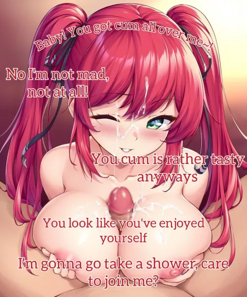 A Wonderfully Messy Aftermath 💖 [Paizuri] [Cum On Tits] [Outercourse] [After Orgasm]