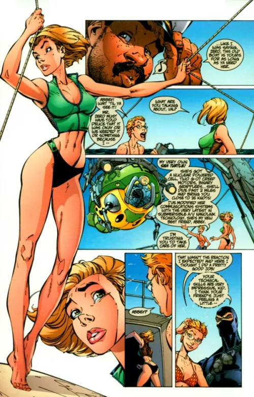 Abbey's Legs [Danger Girl (1998) #5]