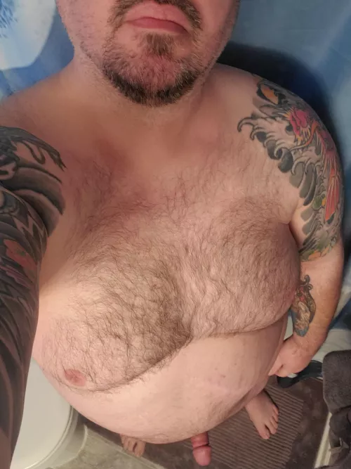 about to hop in the shower