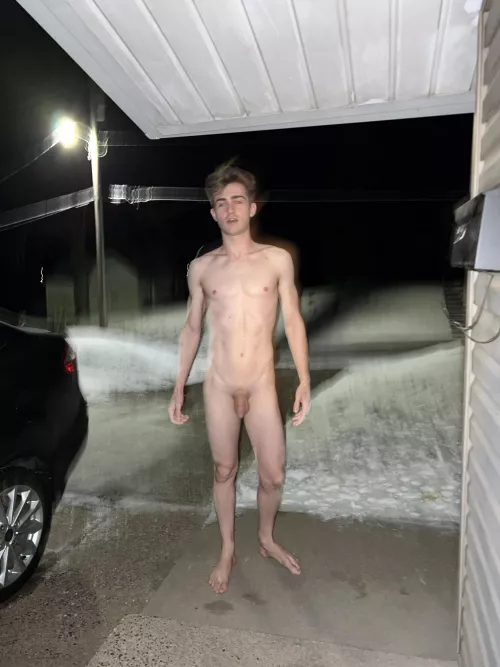 About to make some snow angels…I hope the neighbors don’t mind 🥶