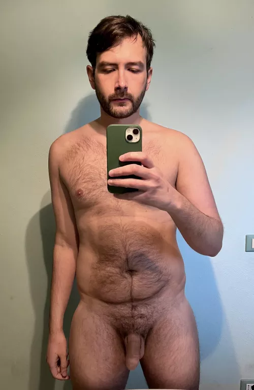 About to shower