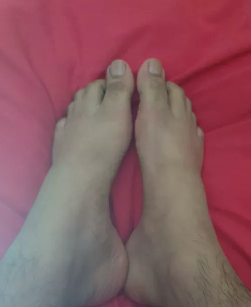 Aching after a busy day yesterday, need a foot rub ☺