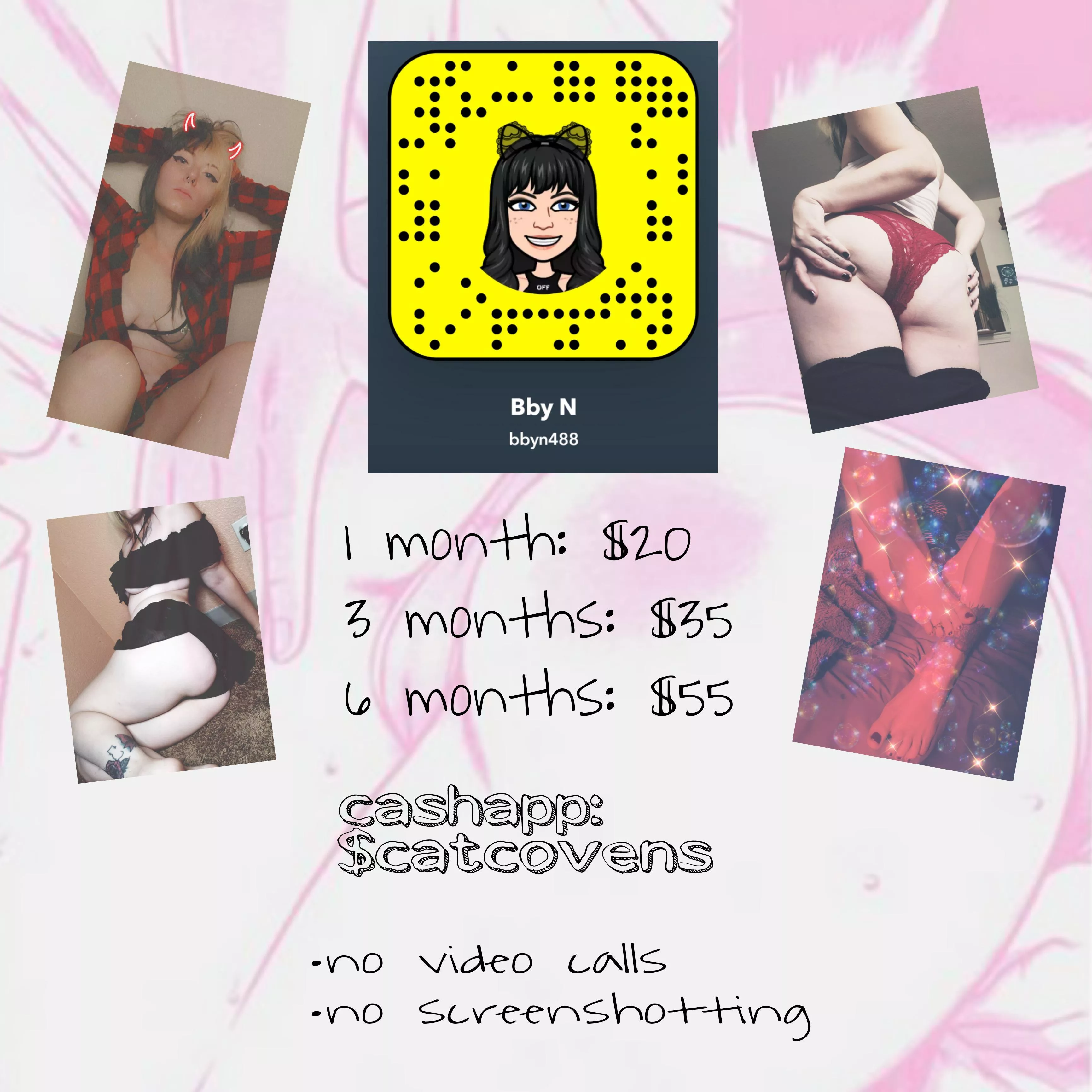 Activity will begin 31st! Adding is FREE! Private snap is a fee. PPV and teasers coming soon!