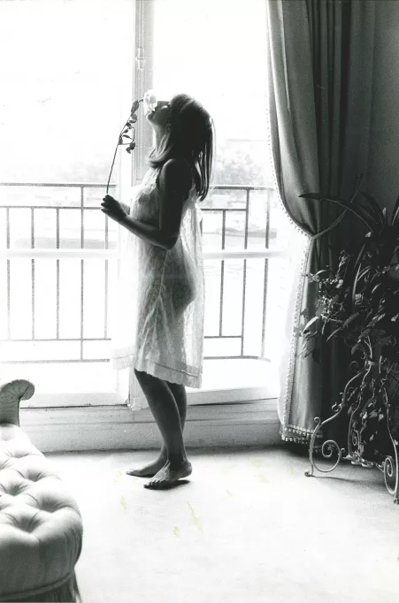 Actress Agnès Spaak around 1960