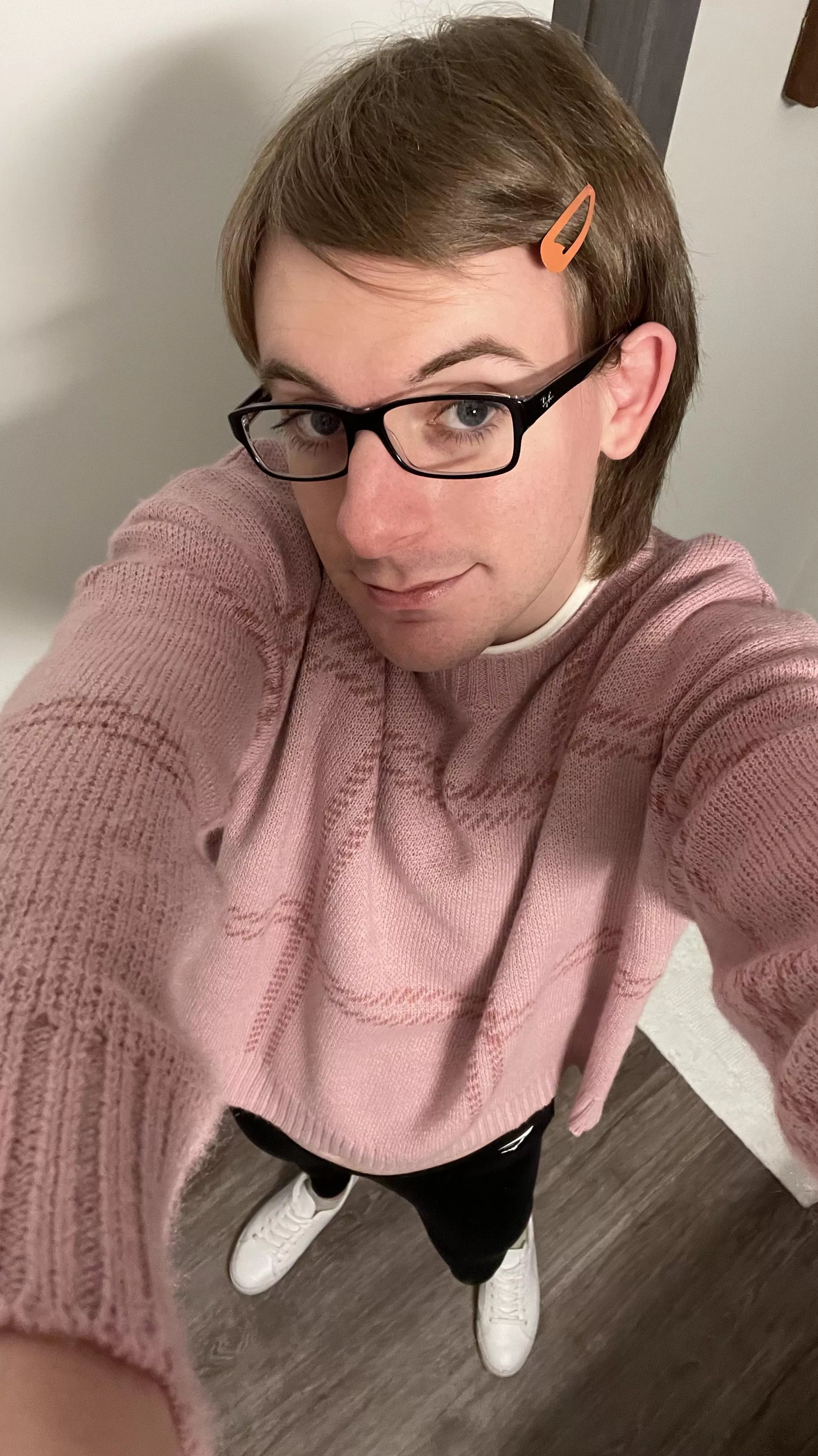 Actually got mistaken for a lady tonight I’m so happy 🥺