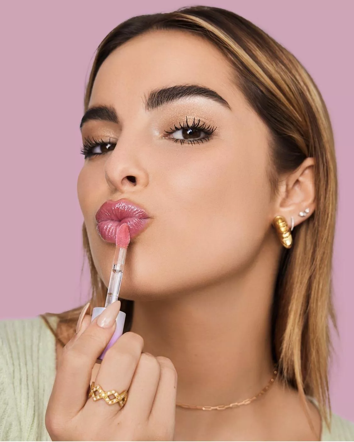 Addison's pretty little face makes me drain my balls so fast