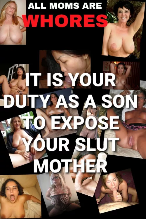 Admit it, you want to. You NEED to expose your mom