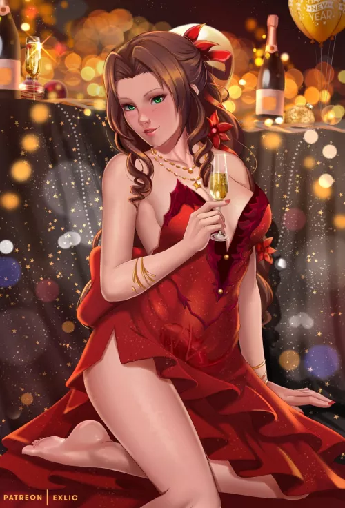 Aerith's red dress (exLic)