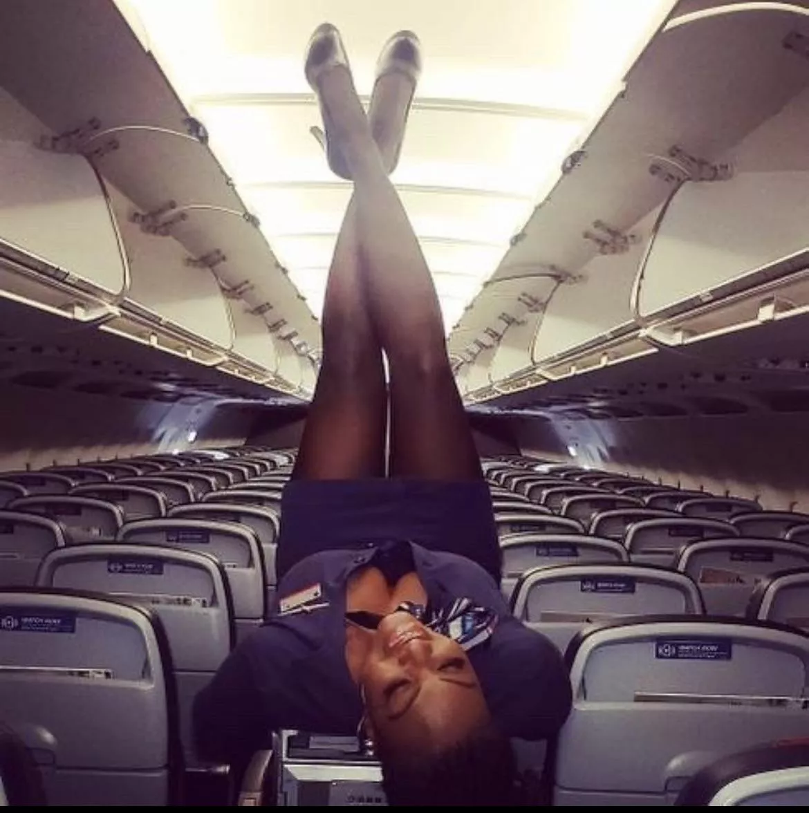 After a 9hr flight After a 9hr flight