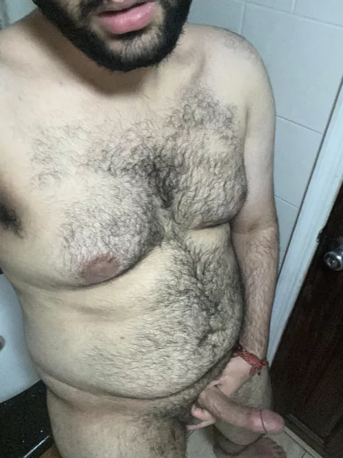 After a nice hot shower💦