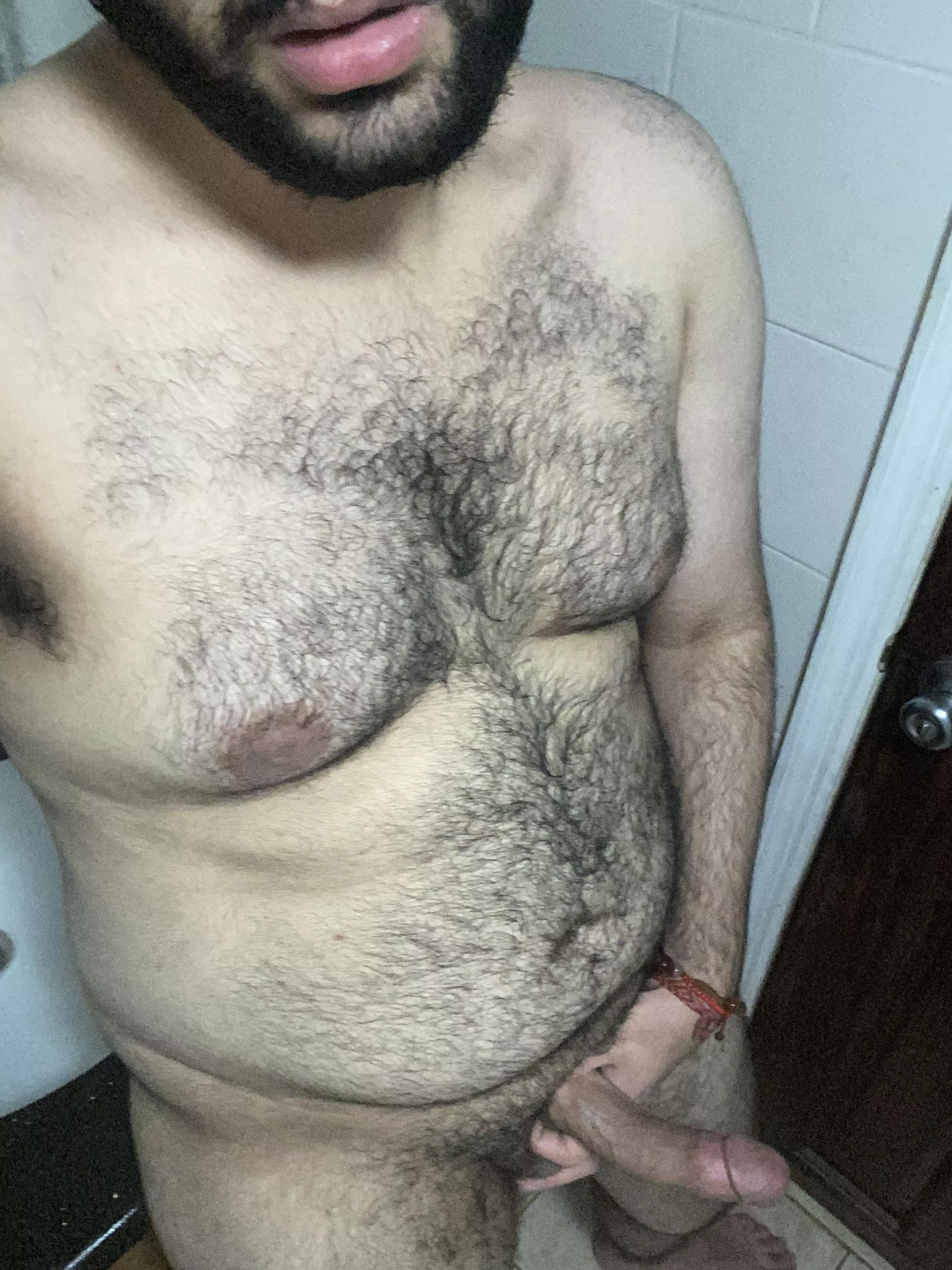 After a nice hot shower💦