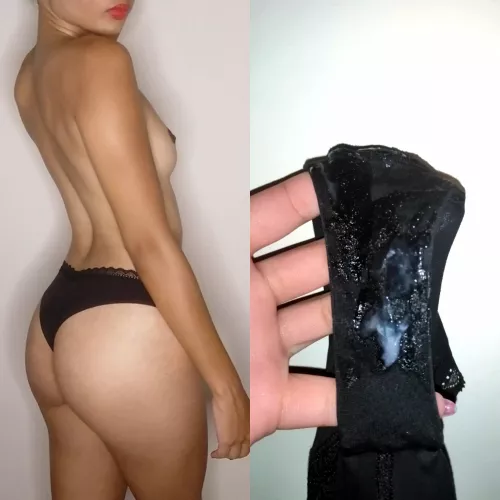 After a orgasm in my panties π
