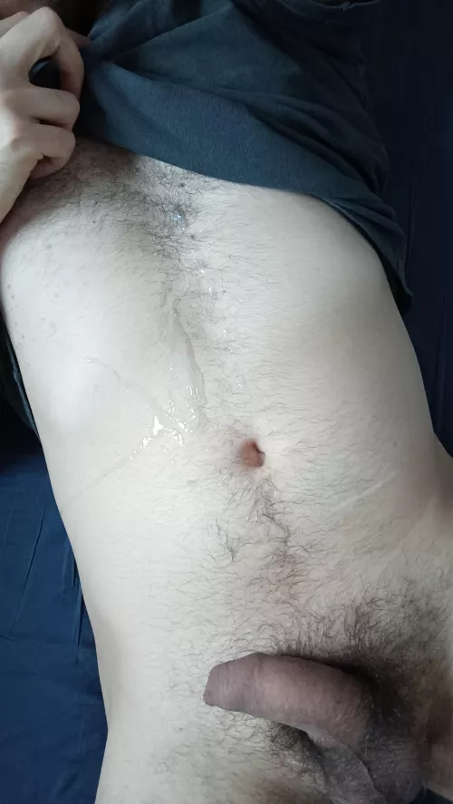 After a quick wank