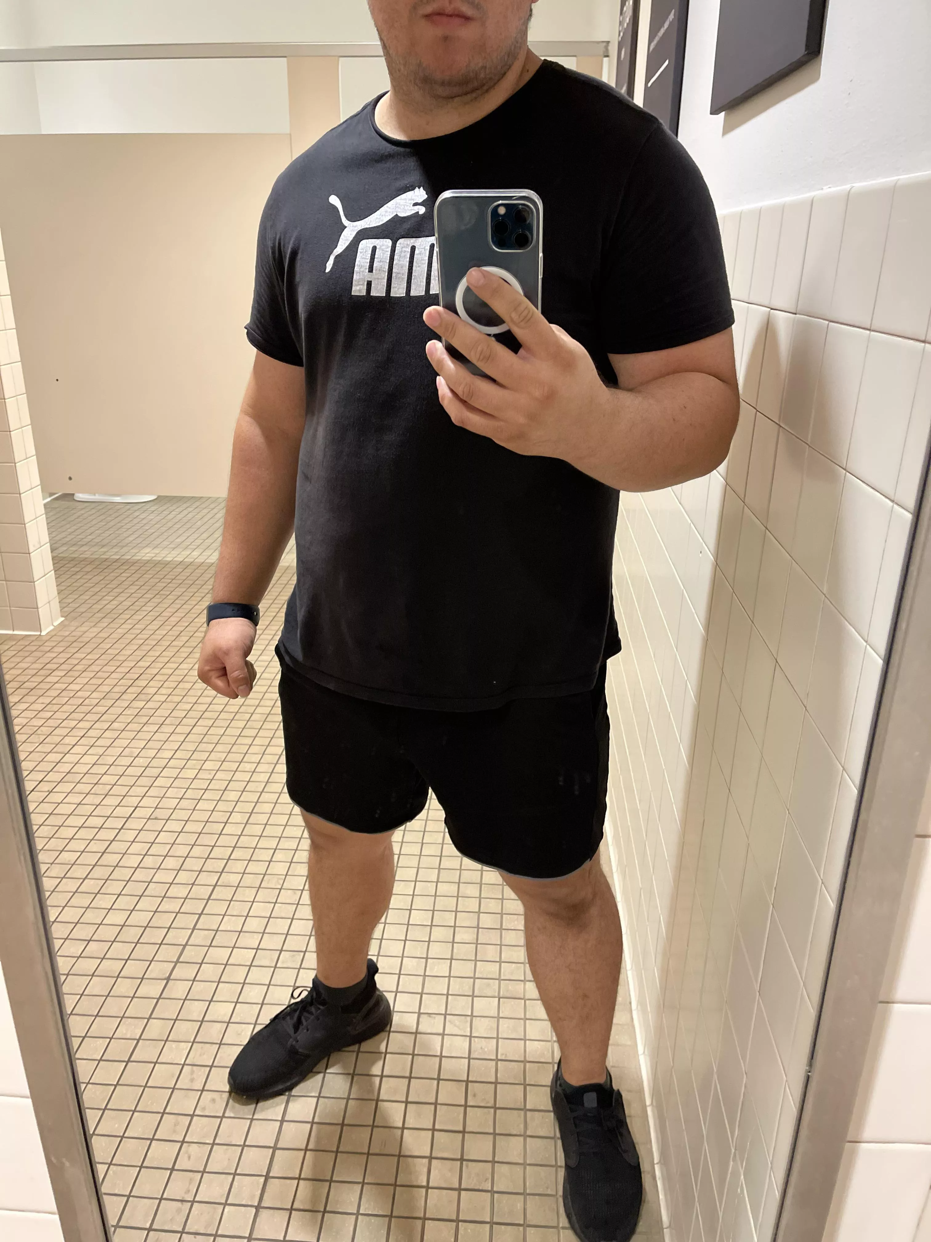 After a workout After a workout